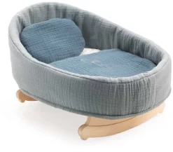 Djeco Berceau à Bascule Blue Dream