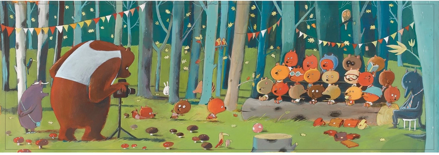 DJECO Gallery Puzzle - Amici Del Bosco 100 Pezzi 2 DJECO Gallery Puzzle - Amici Del Bosco 100 Pezzi – Bild 2