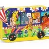 Djeco Le Bus Arc-en-ciel - 16 Pcs