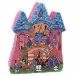 DJECO The Fairy Castle 54 Pcs - 22,5 X 27,5 X 6 Cm