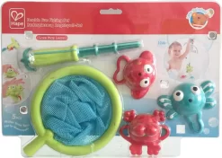 Hape E0214 Badespielzeug Angelspaß-Set, Badewannenspielzeug, Mehrfarbig -Spielzeug Puzzle Geschäft e0214