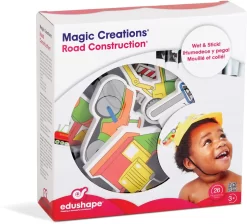 Edushape Magische Kreationen - Straßenbau -Spielzeug Puzzle Geschäft edushape magische kreationen strassenbau 3