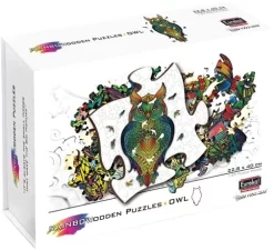 Eureka 2D RainboWooden Puzzle - Eule -Spielzeug Puzzle Geschäft eureka 2d rainbowooden puzzle eule 3