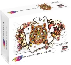 Eureka 2D RainboWooden Puzzle - Tiger -Spielzeug Puzzle Geschäft eureka 2d rainbowooden puzzle tiger 3