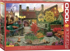 Eurographics Puzzle Old Town Living - Dominic Davison - 1000 Teile