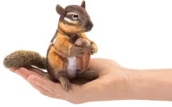 Folkmanis 2771 Fingerpuppe, Braun, Orange