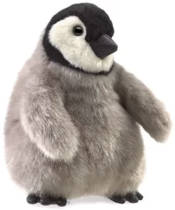 Folkmanis 3126 Handpuppe, Schwarz – Weiß – Grau