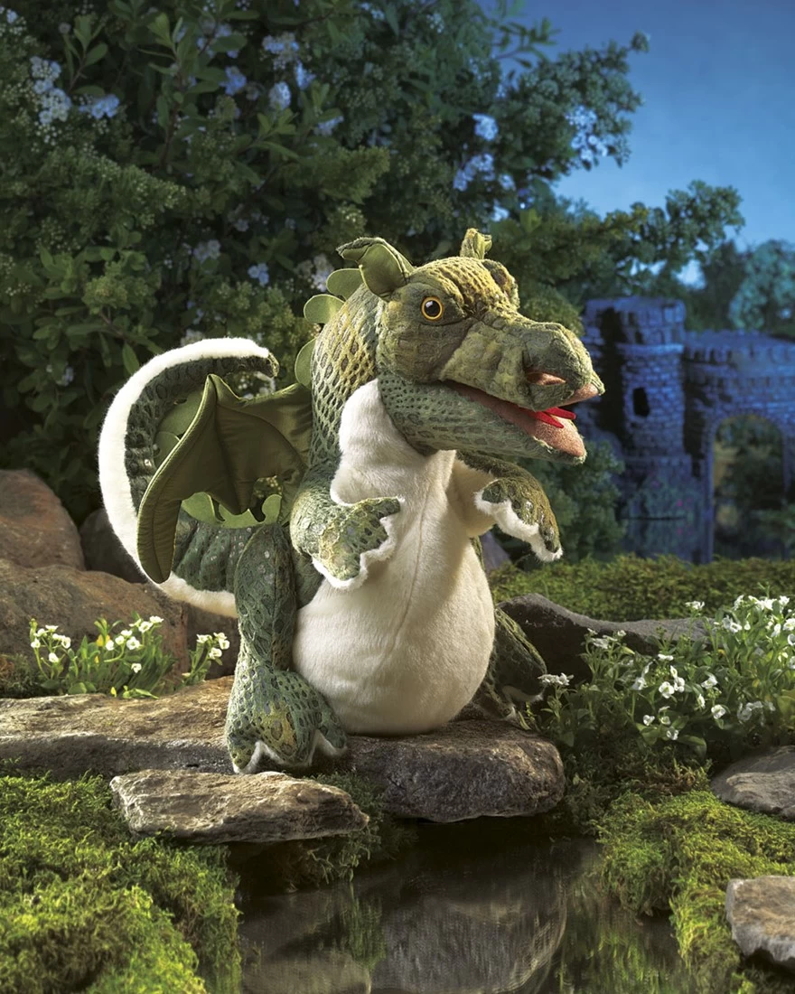 Folkmanis Puppets 2886 - Baby Drachen 2 Folkmanis Puppets 2886 - Baby Drachen – Bild 2