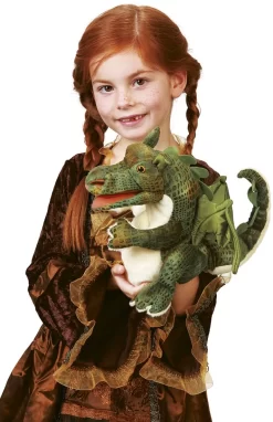 Folkmanis Puppets 2886 - Baby Drachen 5 Folkmanis Puppets 2886 - Baby Drachen -Spielzeug Puzzle Geschäft folkmanis puppets 2886 baby drachen 3