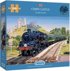 Gibsons Puzzle Corfe Castle Crossing - 500 Teile