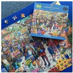 Gibsons Puzzlespiel Gardener's Delight - 500 XL Teile -Spielzeug Puzzle Geschäft gibsons puzzlespiel gardener apos s delight 500 xl teile 3