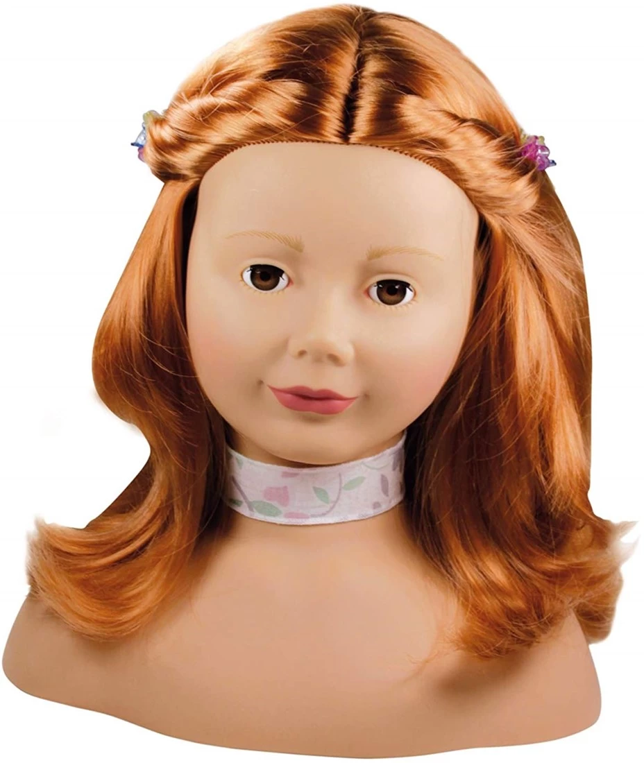 Götz 1192054 Haarwerk Mit Roten Haaren Und Braunen Augen - 28 Cm Hoher Frisierkopf- Und Schminkkopf In 58-teiligen Set - Geeignet Für Mädchen Ab 3 Jahren 2 Götz 1192054 Haarwerk Mit Roten Haaren Und Braunen Augen - 28 Cm Hoher Frisierkopf- Und Schminkkopf In 58-teiligen Set - Geeignet Für Mädchen Ab 3 Jahren – Bild 2