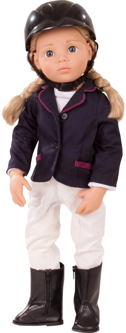 Götz 1466022 Happy Kidz Anna Als Turnierreiterin Puppe - 50 Cm Große Multigelenk-Stehpuppe, Blonde Haare, Blaue Augen - 8-teiliges Set 1 Götz 1466022 Happy Kidz Anna Als Turnierreiterin Puppe - 50 Cm Große Multigelenk-Stehpuppe, Blonde Haare, Blaue Augen - 8-teiliges Set