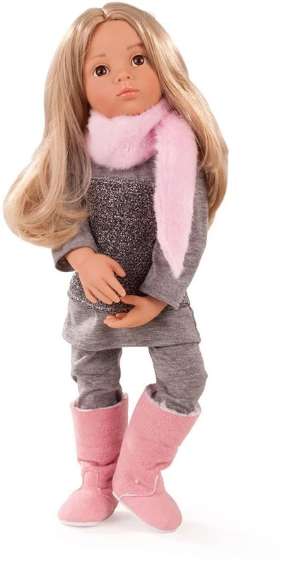 Götz 1466023 Happy Kidz Emily Geht Ins Kino Puppe - 50 Cm Große Multigelenk-Stehpuppe Mit Blonden Haaren, Braunen Augen - 6-teiliges Set 1 Götz 1466023 Happy Kidz Emily Geht Ins Kino Puppe - 50 Cm Große Multigelenk-Stehpuppe Mit Blonden Haaren, Braunen Augen - 6-teiliges Set