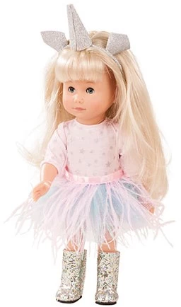 Götz 1813032 Just Like Me - Mia Als Einhorn Puppe - 27 Cm Große Stehpuppe Mit Extra Langen Blonden Haaren, Blauen Schlafaugen In Einem 7-teiligen Set 1 Götz 1813032 Just Like Me - Mia Als Einhorn Puppe - 27 Cm Große Stehpuppe Mit Extra Langen Blonden Haaren, Blauen Schlafaugen In Einem 7-teiligen Set