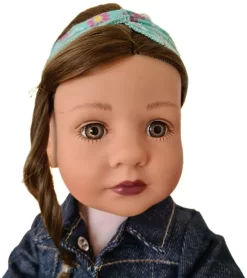 Götz 2011018 Little Kidz Grete Puppe - 36 Cm Große Multigelenk-Stehpuppe Mit Braunen Haaren Und Steingrauen Augen - 7-teiliges Set -Spielzeug Puzzle Geschäft goetz 2011018 little kidz grete puppe 36 cm grosse multigelenk stehpuppe mit braunen haaren und steingrauen augen 7 teiliges set 3