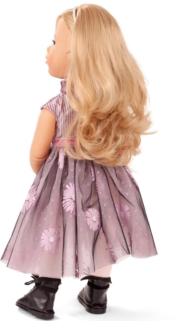 Götz 2066665 Happy Kidz Sophia Puppe - 50 Cm Große Multigelenk-Stehpuppe Mit Blonden Haaren Und Blauen Augen - 7-teiliges Set 2 Götz 2066665 Happy Kidz Sophia Puppe - 50 Cm Große Multigelenk-Stehpuppe Mit Blonden Haaren Und Blauen Augen - 7-teiliges Set – Bild 2