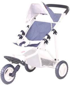 Götz 2866 Zubehör 3-Rad Buggy, Spotty Blue, Mehrfarbig