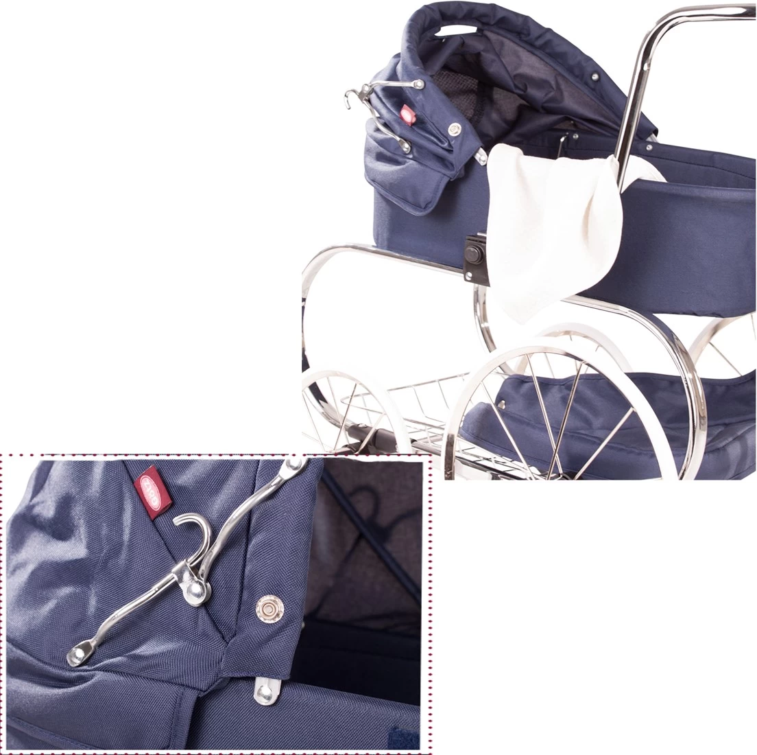 Götz 2877 3402877 - Kinderwagen Classic Zubehör Baby Stehpuppen Bis 50 Cm - Passend Ab 3 Jahren, Bunt 2 Götz 2877 3402877 - Kinderwagen Classic Zubehör Baby Stehpuppen Bis 50 Cm - Passend Ab 3 Jahren, Bunt – Bild 2