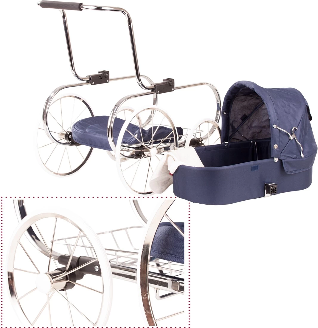 Götz 2877 3402877 - Kinderwagen Classic Zubehör Baby Stehpuppen Bis 50 Cm - Passend Ab 3 Jahren, Bunt 3 Götz 2877 3402877 - Kinderwagen Classic Zubehör Baby Stehpuppen Bis 50 Cm - Passend Ab 3 Jahren, Bunt – Bild 3