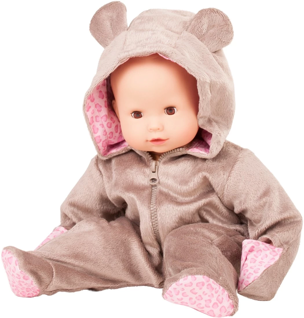 Götz 3402668 Onesie Teddy - Einteiliger Overall Puppenbekleidung Gr. S - 1-teiliges Bekleidungs- Und Zubehörset Für Babypuppen Von 30 - 33 Cm 2 Götz 3402668 Onesie Teddy - Einteiliger Overall Puppenbekleidung Gr. S - 1-teiliges Bekleidungs- Und Zubehörset Für Babypuppen Von 30 - 33 Cm – Bild 2