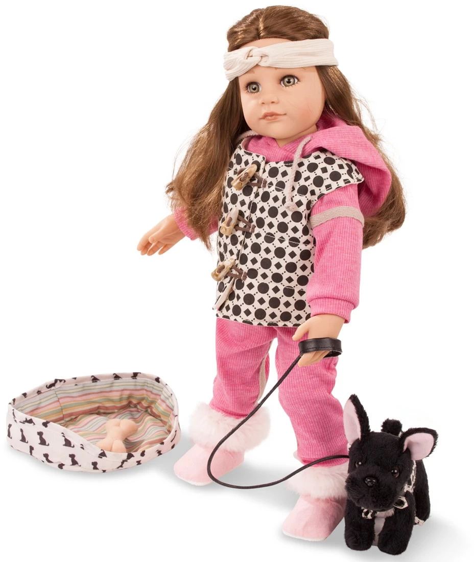 Götz Fashion Puppe Hannah & Ihr Hund Staycation 50 Cm - 12-teilig 1 Götz Fashion Puppe Hannah & Ihr Hund Staycation 50 Cm - 12-teilig