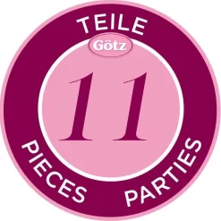 Götz Fashion Puppe Hannah & Ihr Hund 50 Cm - 11 Stück -Spielzeug Puzzle Geschäft goetz modepop hannah haar hond 50 cm 11 delig 1