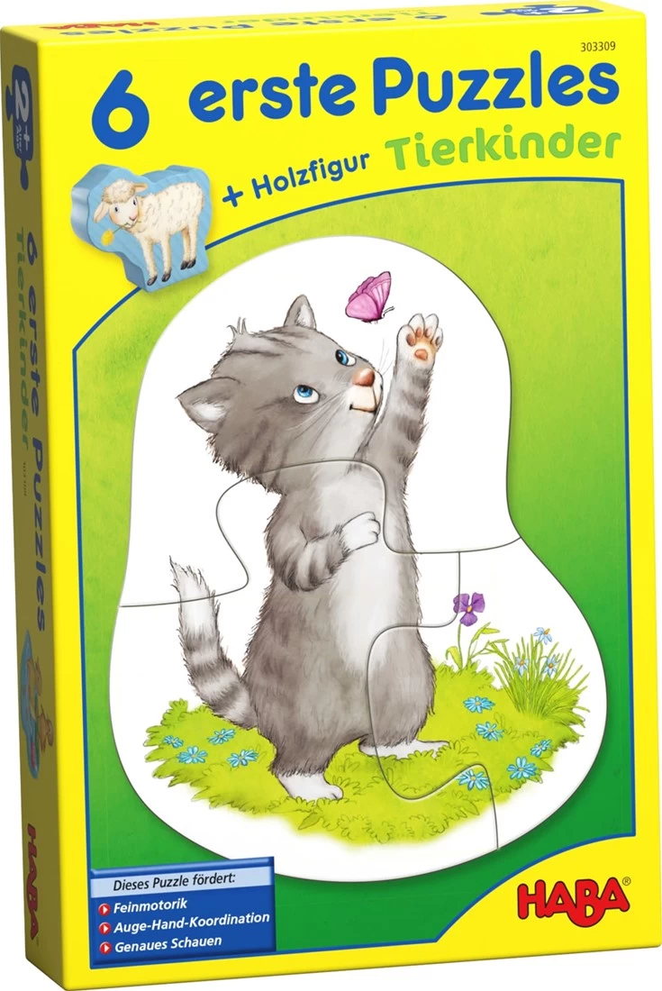 Haba 6 Erste Puzzles – Tierkinder 1 Haba 6 Erste Puzzles – Tierkinder