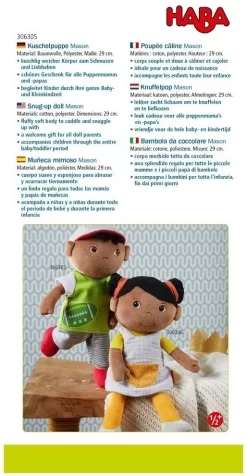 HABA-Plüschtier Maurer, 29 Cm 5 HABA-Plüschtier Maurer, 29 Cm -Spielzeug Puzzle Geschäft haba plueschtier maurer 29 cm 3