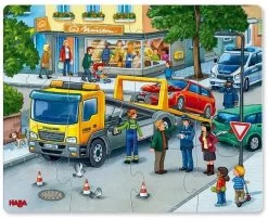 HABA Puzzles - In Der Stadt -Spielzeug Puzzle Geschäft haba puzzles in der stadt 3