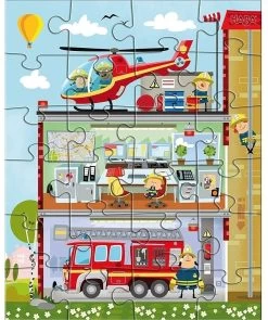 Haba Puzzles Kleine Feuerwehr -Spielzeug Puzzle Geschäft haba puzzles kleine feuerwehr 3