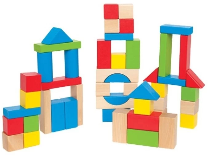 Hape Bunte Holzbausteine Für Kinder Von Hape | Holzbausteine-Set Zum Stapeln Lernspielzeug Für Kleinkinder, 50 Leuchtend Bunte Holzbausteine In Unterschiedlichen Formen Und Größen 1 Hape Bunte Holzbausteine Für Kinder Von Hape | Holzbausteine-Set Zum Stapeln Lernspielzeug Für Kleinkinder, 50 Leuchtend Bunte Holzbausteine In Unterschiedlichen Formen Und Größen