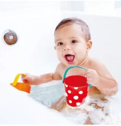 Hape Buntes Eimer-Set | Dreiteiliges Wasserrad-Badespielzeug Für Kleinkinder, Mehrfarbig 5 Hape Buntes Eimer-Set | Dreiteiliges Wasserrad-Badespielzeug Für Kleinkinder, Mehrfarbig -Spielzeug Puzzle Geschäft hape buntes eimer set dreiteiliges wasserrad badespielzeug fuer kleinkinder mehrfarbig 3