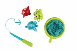 Hape E0214 Badespielzeug Angelspaß-Set, Badewannenspielzeug, Mehrfarbig