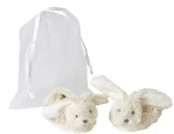 Happy Horse Hase Richie Elfenbeinfarben Schühchen In Organzabeutel