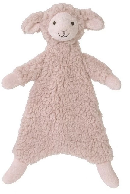 Happy Horse Lamm Lotus Pfirsichfarben Schnuffeltuch 1 Happy Horse Lamm Lotus Pfirsichfarben Schnuffeltuch