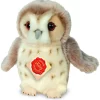 Hermann Teddy Stofftier Eule Beige 20 Cm