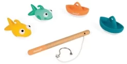 Janod - Angeln-Spiel - Inklusive 2 Wasserspritzer - Badespielzeug Für Babys Und Kleinkinder - Ab 2 Jahren, J04715