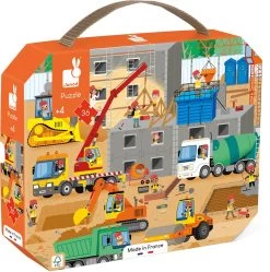 Janod Puzzel - Op De Bouwplaats