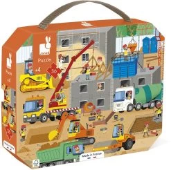 Janod Puzzel - Op De Bouwplaats -Spielzeug Puzzle Geschäft janod puzzel op de bouwplaats 3