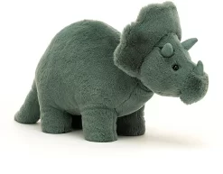 Jellycat Fossilly Triceratops - 17cm