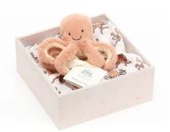 Jellycat Odell Oktopus Geschenkset - 18cm
