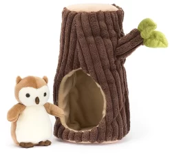 Jellycat Wald Fauna Eule - 18x11cm