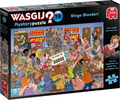 Jumbo Spiele GmbH 19182 - Wasgij Mystery 19: Bingo (1000 Teile)