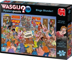 Jumbo Spiele GmbH 19182 - Wasgij Mystery 19: Bingo (1000 Teile) -Spielzeug Puzzle Geschäft jumbo spiele gmbh 19182 wasgij mystery 19 bingo 1000 teile 3