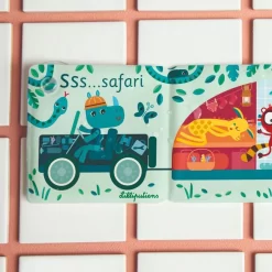 Lilliputiens SAFARI Magisches Badepaneel -Spielzeug Puzzle Geschäft lilliputiens safari magisches badepaneel 3