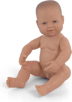 Miniland Baby Doll Boy Weißer Vanille-Duft - 40 Cm