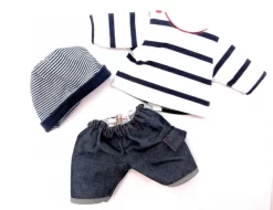 Paola Reina Bekleidungsset Puppe Gordi Junge (Bretonisch)