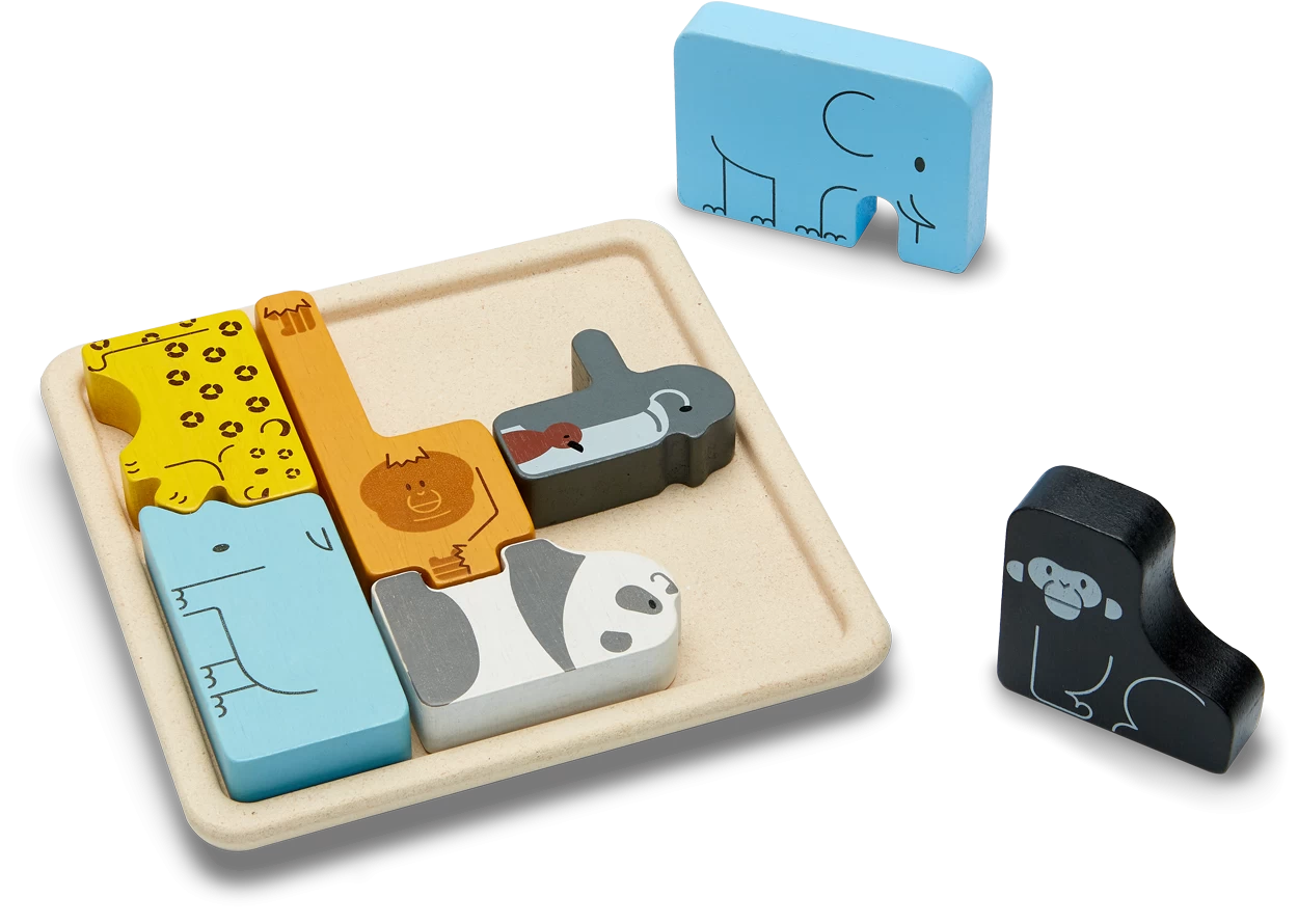 PlanToys Holzspielzeug Tier-Puzzle Spiel 1 PlanToys Holzspielzeug Tier-Puzzle Spiel