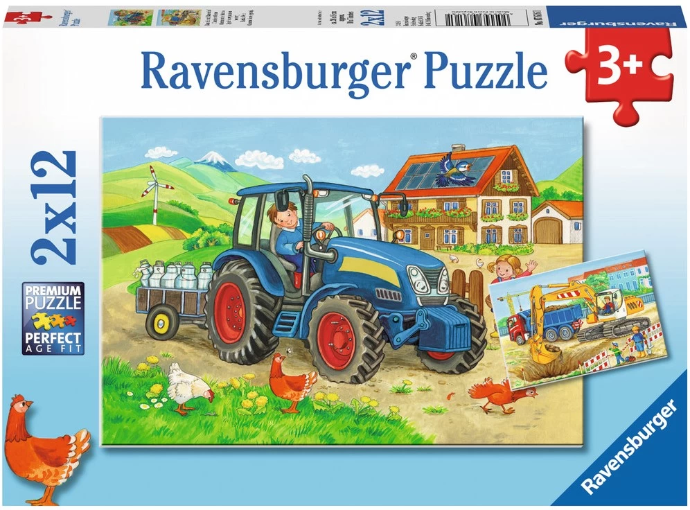 Ravensburger Baustelle Und Bauernhof 1 Ravensburger Baustelle Und Bauernhof